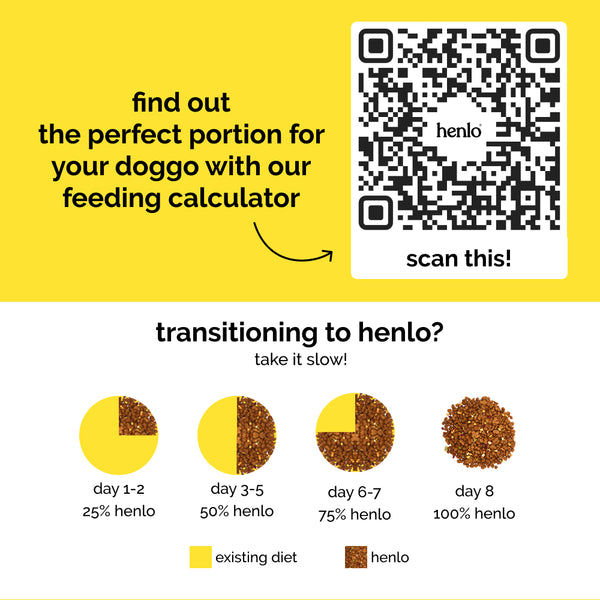 Henlo Chicken & Vegetable Baked Dry Food for Adult Dogs | 100% human grade ingredients