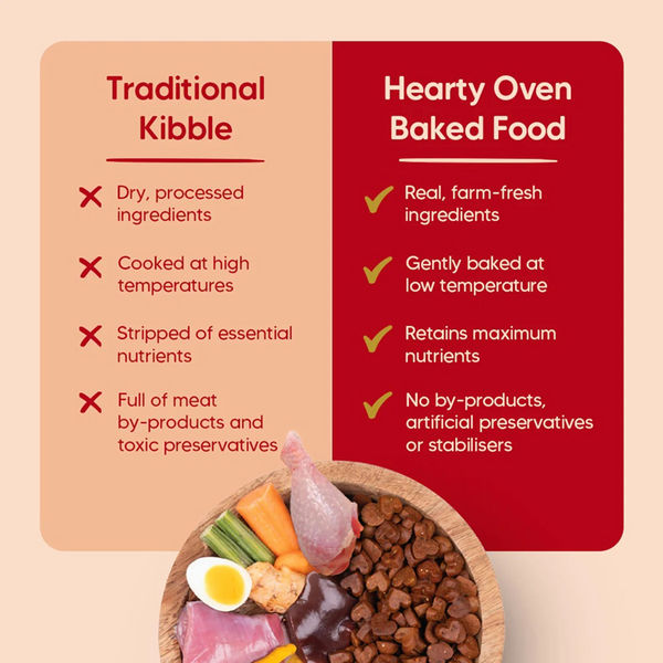 HUFT Hearty Oven Baked Grain Free Turkey, Fish & Chicken with Superfood Adult Dog Dry Food