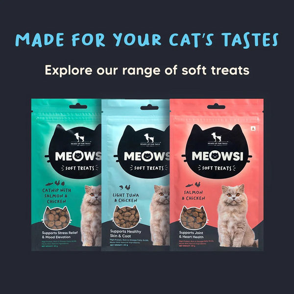 HUFT Meowsi Light Tuna & Chicken Soft Cat Treats