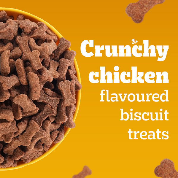 Pedigree Chicken Flavour Biscrok Biscuits Dog Treats (900g)