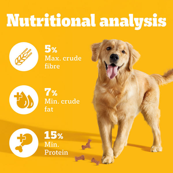 Pedigree Lamb Flavour Biscrok Biscuits Dog Treats (900g)