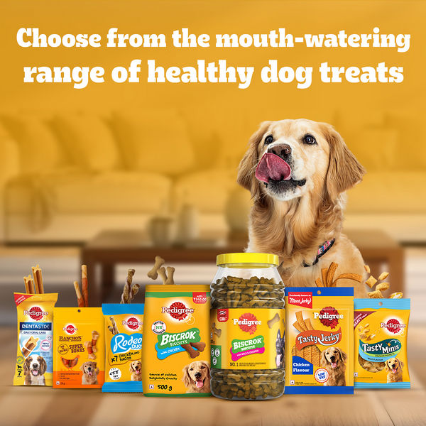 Pedigree Chicken Flavour Biscrok Biscuits Dog Treats (900g)