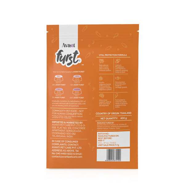 Avant Furst Chicken and Vegetable Puppy Dry Food