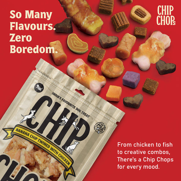 Chip Chops Roast Chicken Strips Dog Treats