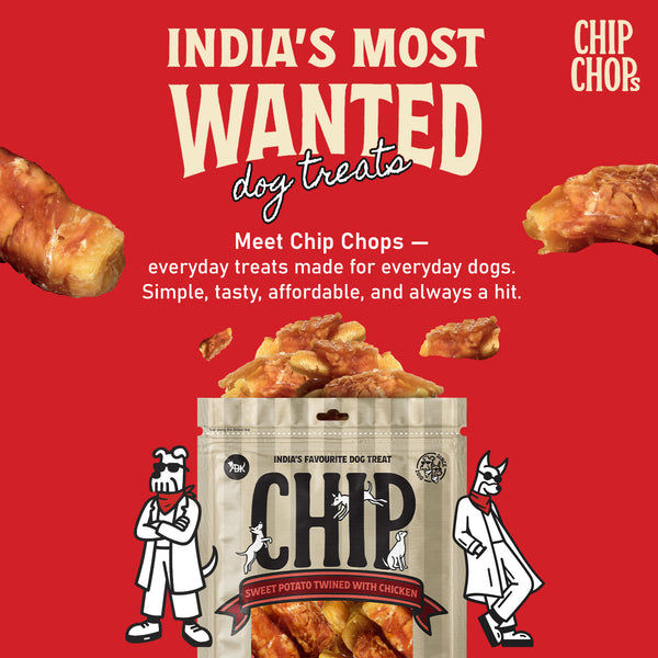 Chip Chops Sweet Potato Chicken Dog Treats