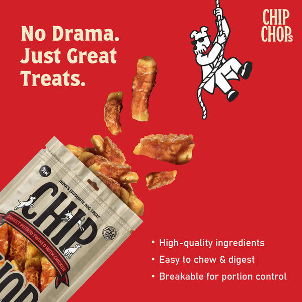 Chip Chops Sweet Potato Chicken Dog Treats