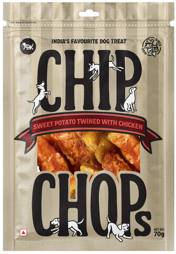 Chip Chops Sweet Potato Chicken Dog Treats