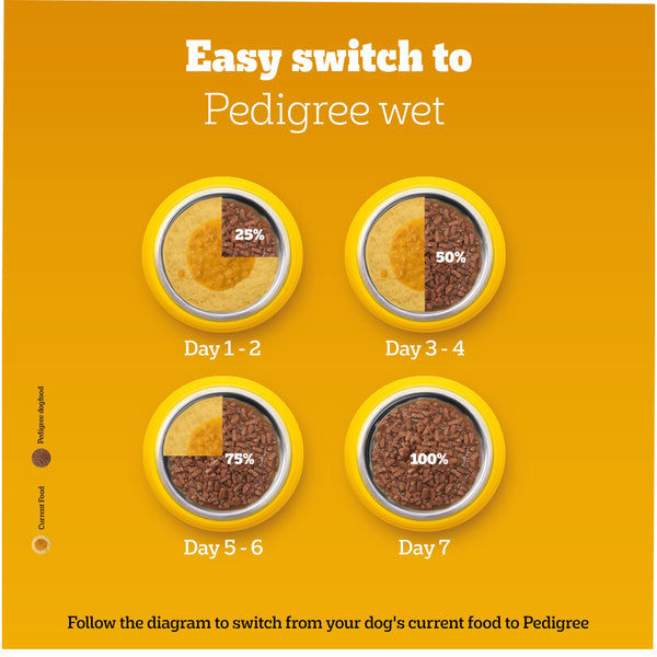 Pedigree Chicken & Liver Chunks in Gravy Puppy Wet Dog Food