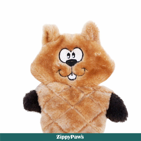 Zippy Paws Chipmunk Jigglerz Plush Toy for Dogs