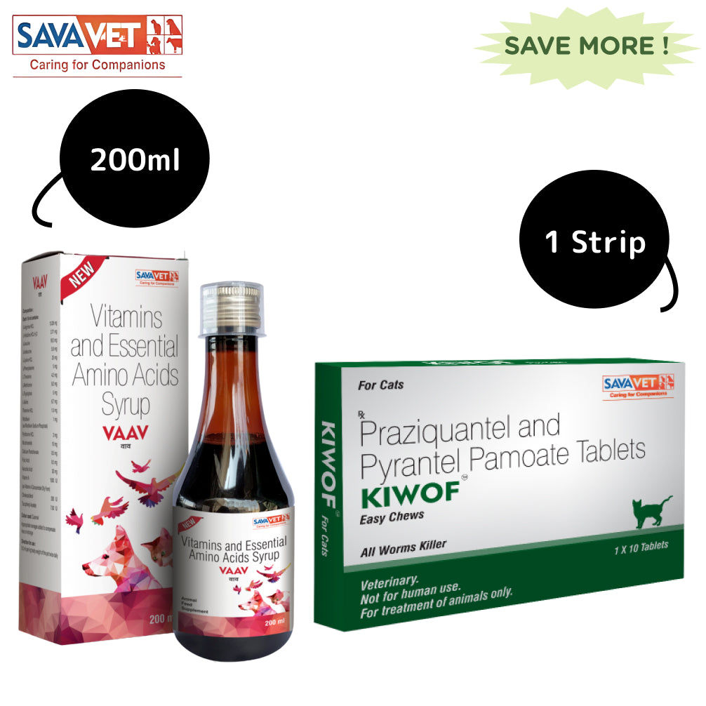 Deworming syrup for cats cheap
