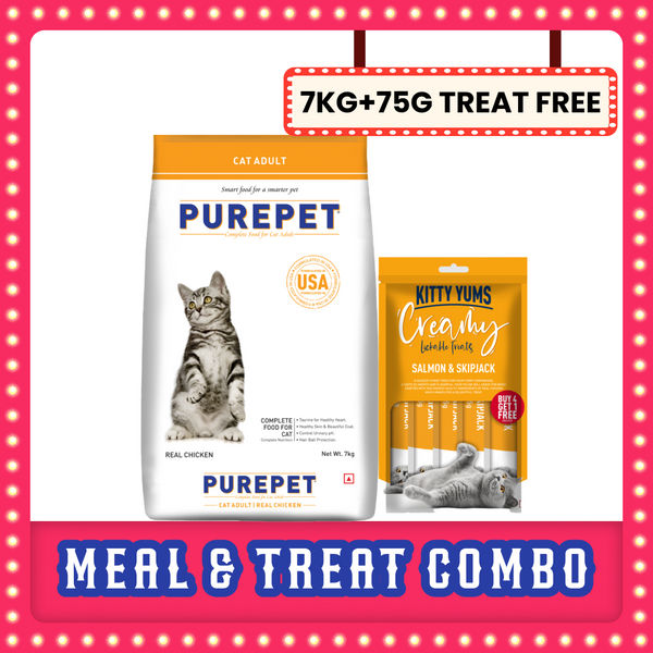 Purepet Real Chicken Adult Dry Cat Food