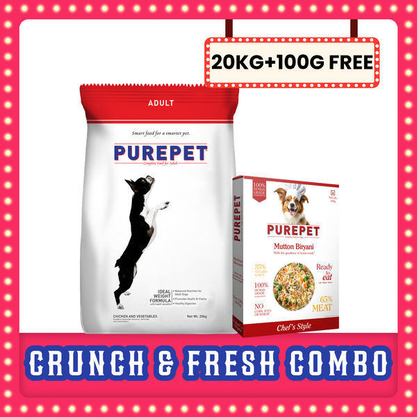 Purepet Chicken & Vegetable Adult Dog Dry Food