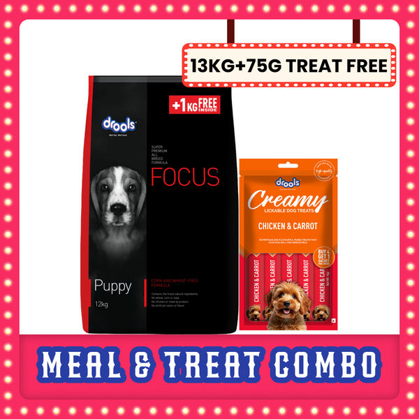 Drools Focus Super Premium Puppy Dog Dry Food | Corn & Wheat Free Formula
