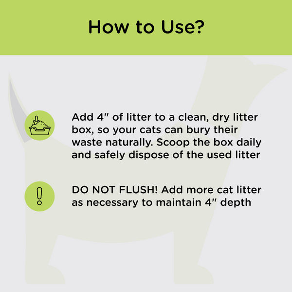 Petcrux Eco Clump Bentonite Unscented Cat Litter