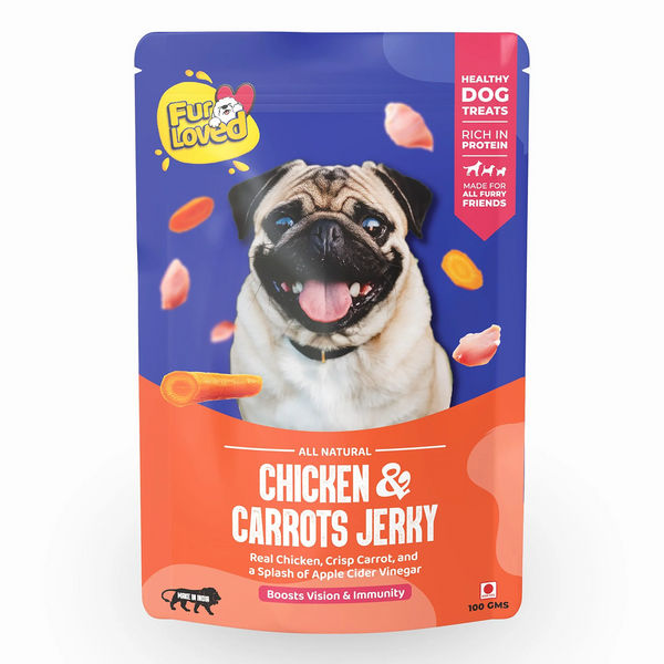 FurLoved Carrot Chicken Dog Treats
