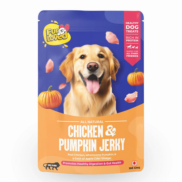 FurLoved Chicken and pumpkin High Protein Dog Treats
