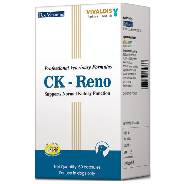 Vivaldis CK Reno Tablet for Dogs (pack of 60 tablets)