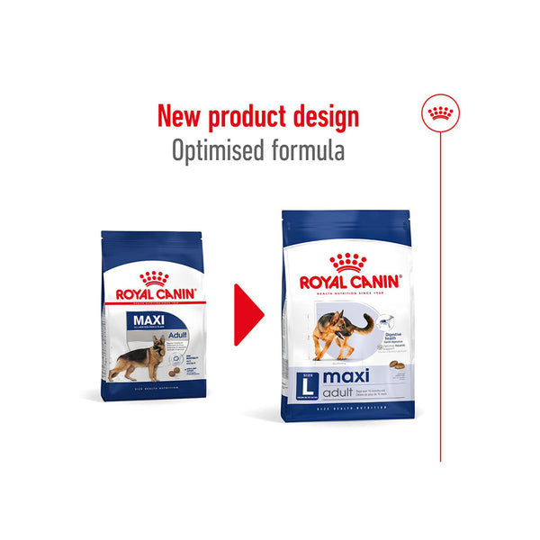 Royal Canin Maxi Adult Dog Food For Dogs 5+ years of Age, Dry Food