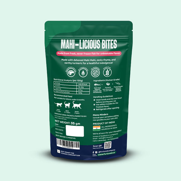 FurLoved Mahi licious Bites Cat Treats