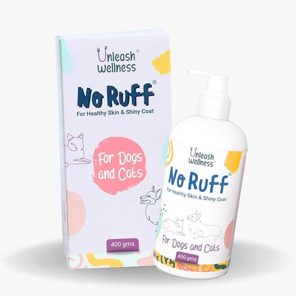 Unleash Wellness No Ruff for Healthy Skin and Shiny Coat Supplements for Dogs and Cats