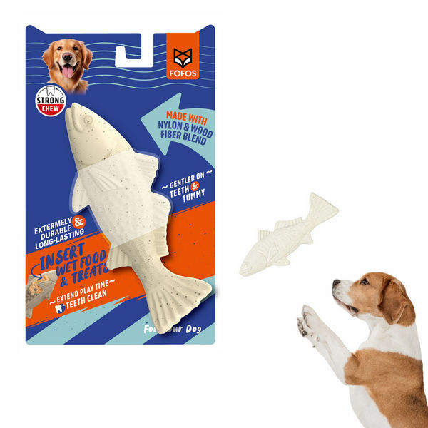 Barkbutler x Fofos Durable Cuttlefish Chew Toy for Dogs