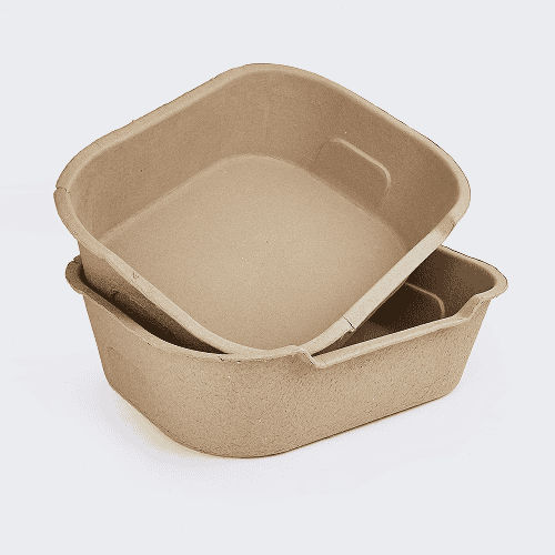 Barkbutler x Fofos Disposable Litter Box for Cats (Beige)