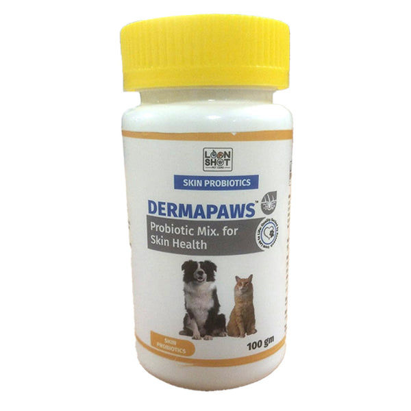 Loonshot Dermapaws Skin Probiotics Powder for Dogs and Cats