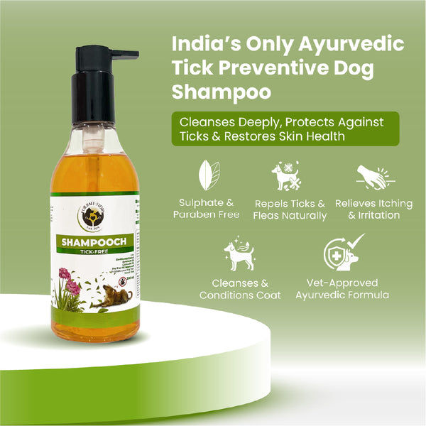 FurBall Story Shampooch Tick Free Shampoo for Dogs