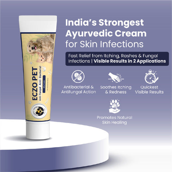FurBall Story Eczo Pet Cream for Dogs and Cats