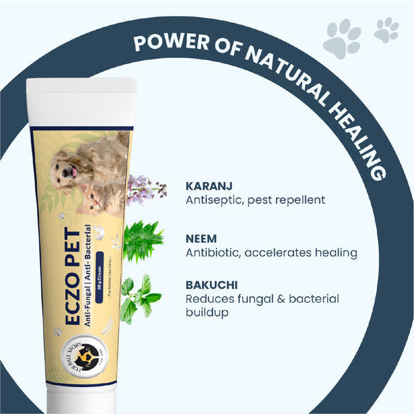 FurBall Story Eczo Pet Cream for Dogs and Cats