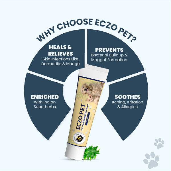 FurBall Story Eczo Pet Cream for Dogs and Cats