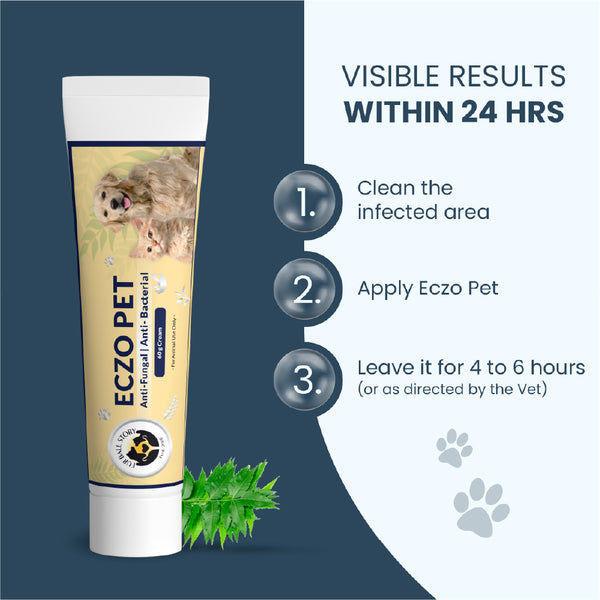 FurBall Story Eczo Pet Cream for Dogs and Cats