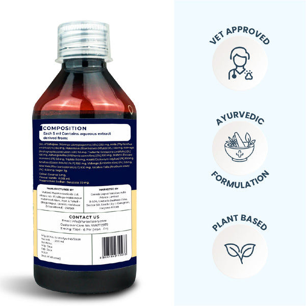 FurBall Story Supertonic Overall Wellness Syrup for Dogs and Cats
