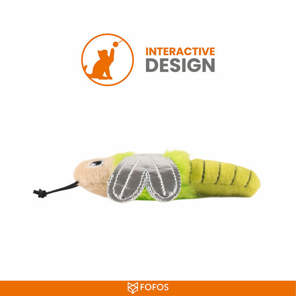 Barkbutler x Fofos Dragonfly Catnip Toy for Cats