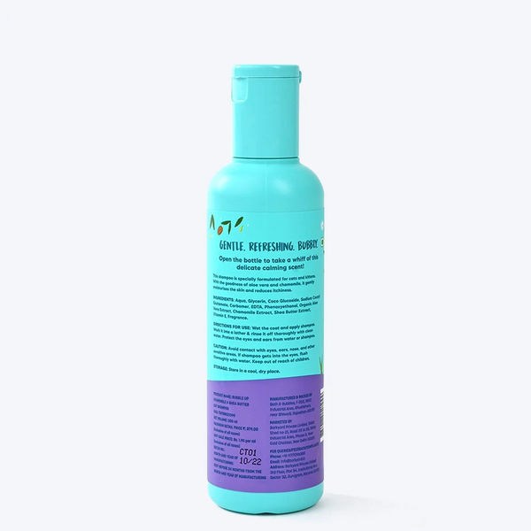 Bubble Up Chamomile and Shea Butter Shampoo for Cats