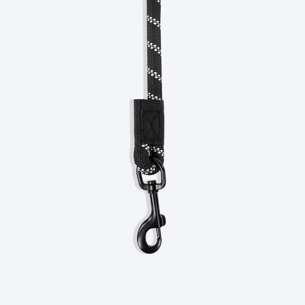 HUFT Classic Rope Leash for Dogs (Black)
