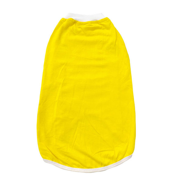 Pets Way Dive In Stripes Tshirt for Cat (Yellow)