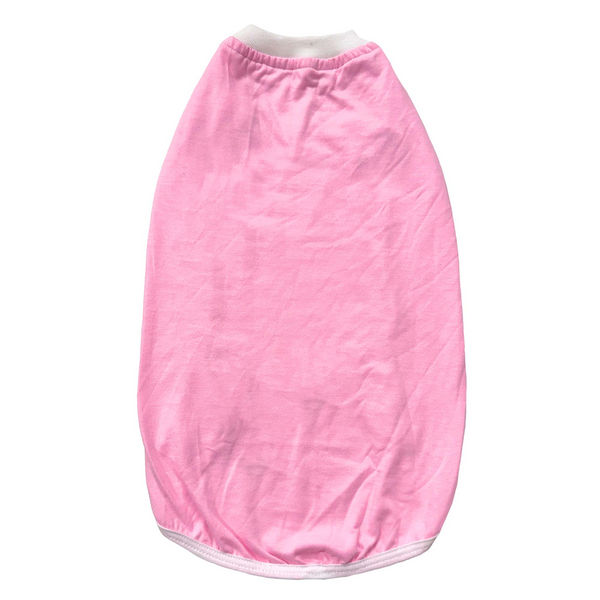 Pets Way Dive In Stripes Tshirt for Cat (Blush)