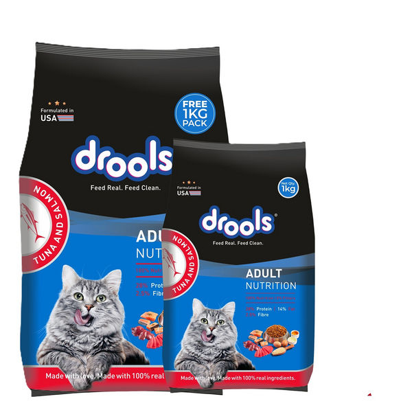 Drools Tuna & Salmon Adult Dry Cat Food