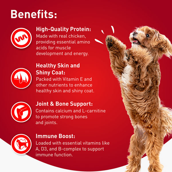 Drools Milk Flavour Chicken Sticks Treat for Dogs
