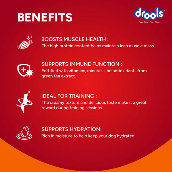 Drools Chicken & Carrot Creamy Dog Treats