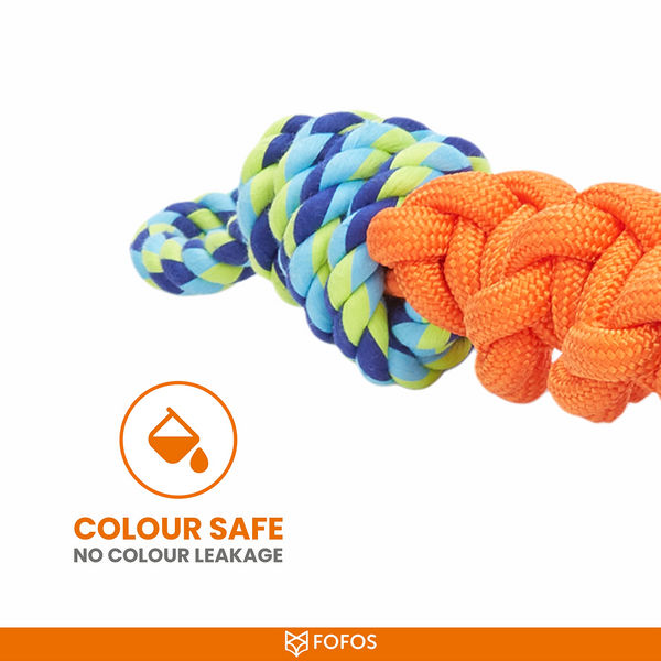 Barkbutler x Fofos Flossy Rope Toy for Dogs