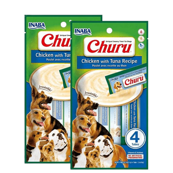 INABA Churu Chicken with Tuna Flavour Dog Treats