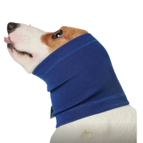 Skatrs Cold and Sound Protection Ear Muffs for Dogs and Cats (Blue)