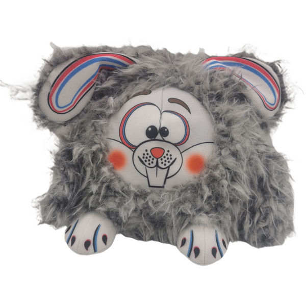 NutraPet The Jumpy Rabbit Toy for Dogs (Multicolour)