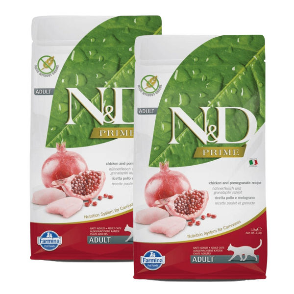 Farmina N&D Prime Chicken & Pomegranate Grain Free Adult Cat Dry Food