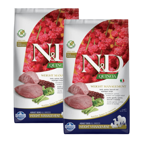 Farmina N&D Quinoa Weight Management Grain Free Medium & Maxi Adult Dog Dry Food