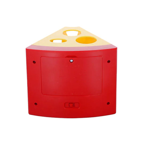 Barkbutler x Fofos Mouse In Cheese Interactive Toy for Cats (Yellow/Red)