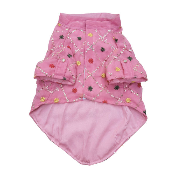 Pawgypets Festive Shirt for Dogs and Cats (Pink)