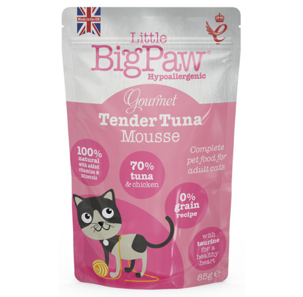 Little Big Paw Atlantic Tuna Mousse Cat Wet Food